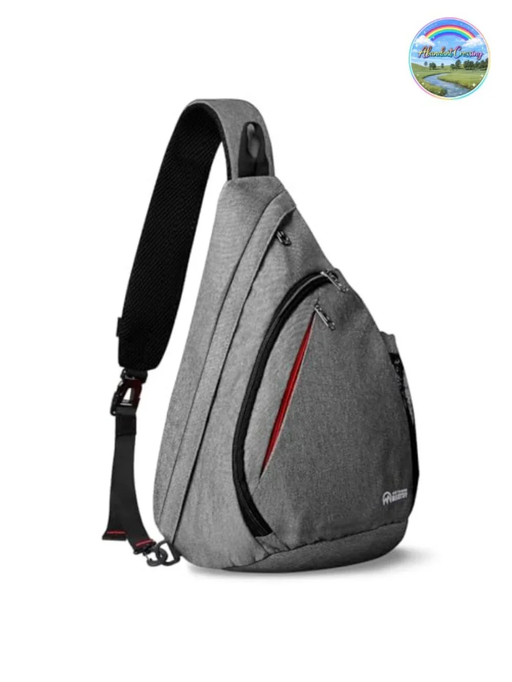 OutdoorMaster Sling Bag Lightweight Hiking Daypack 12L Reversible Strap Travel